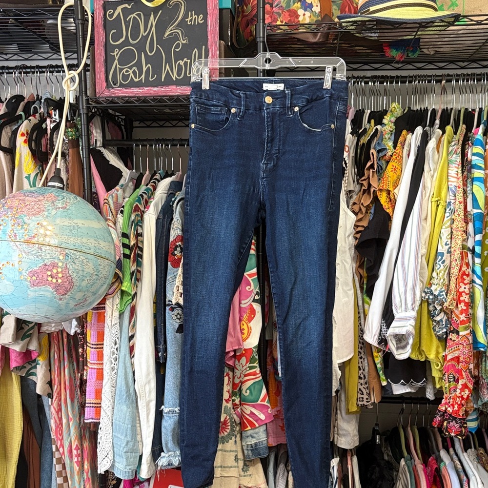 Good American Dark Blue Skinny Jeans